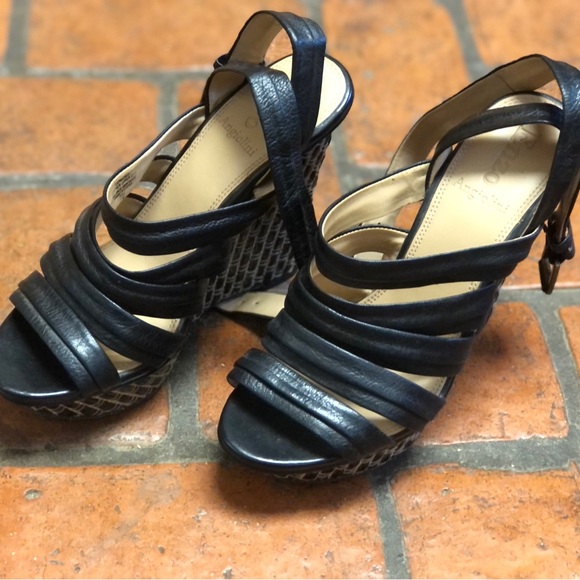 Enzo Angioloni Wedge Shoes Size 7 - Picture 8 of 8